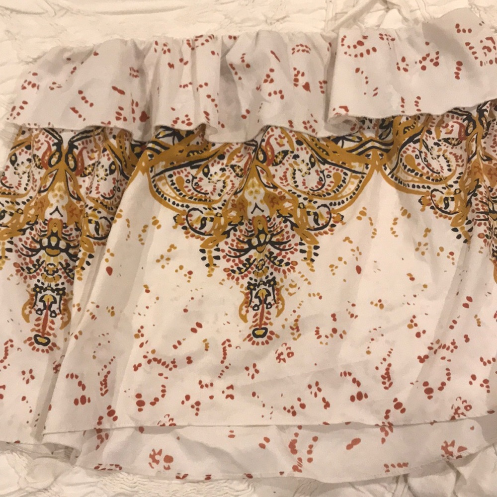 Free people strapless top